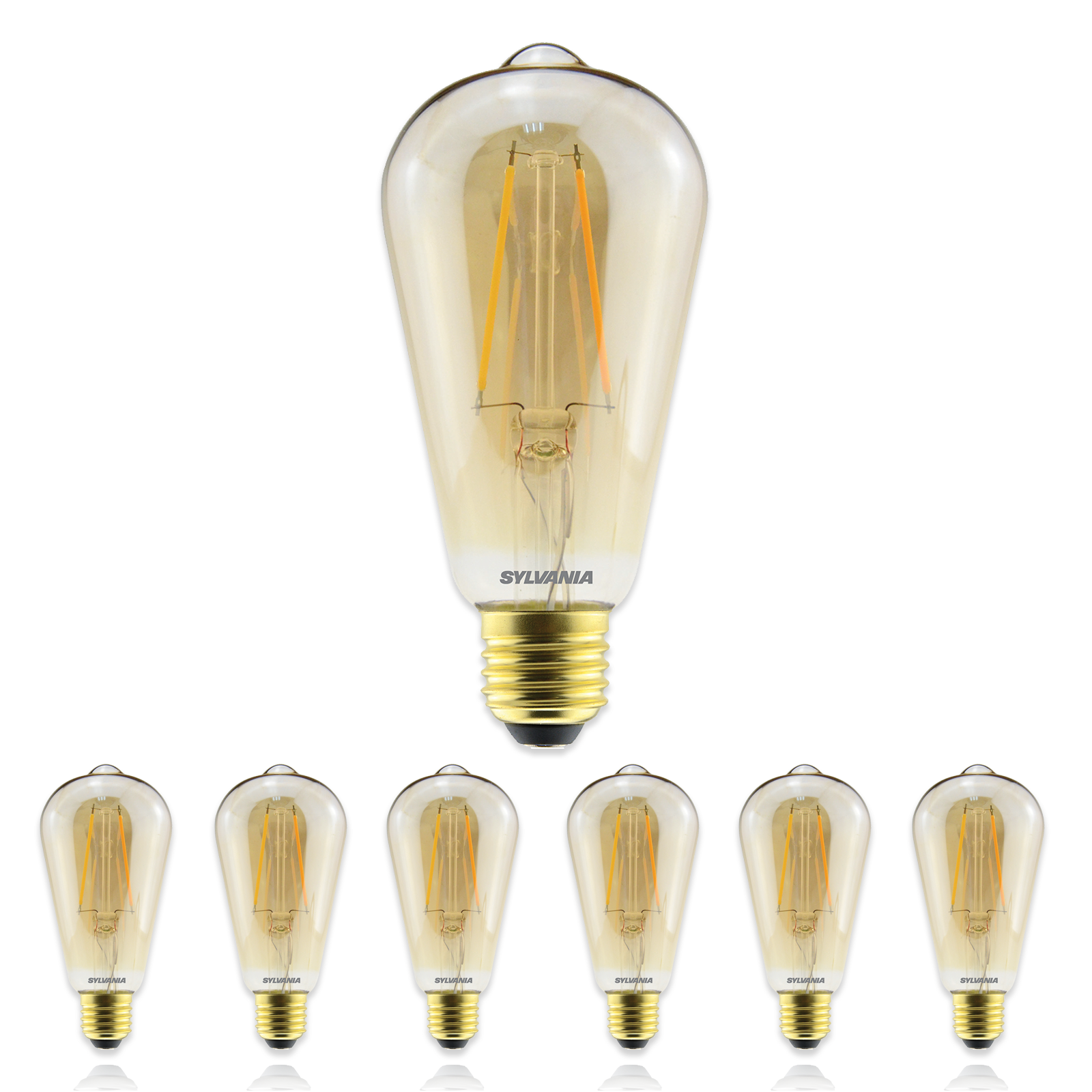 LED Lampe E27 Vintage Design Warmweiß 2500K Sylvania Deutschland