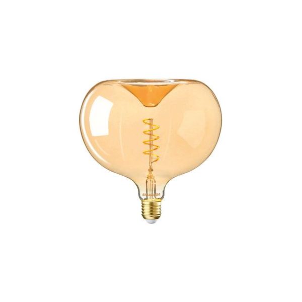 LED-Lampe | für stilvolle Ambiente-Beleuchtung | Verschiedene Formen | Schwarze & Goldene Oberfläche