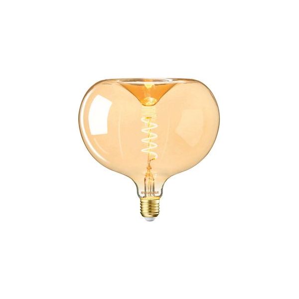 LED-Lampe | für stilvolle Ambiente-Beleuchtung | Verschiedene Formen | Schwarze & Goldene Oberfläche