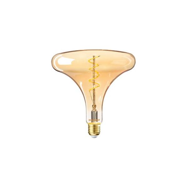 LED-Lampe | für stilvolle Ambiente-Beleuchtung | Verschiedene Formen | Schwarze & Goldene Oberfläche