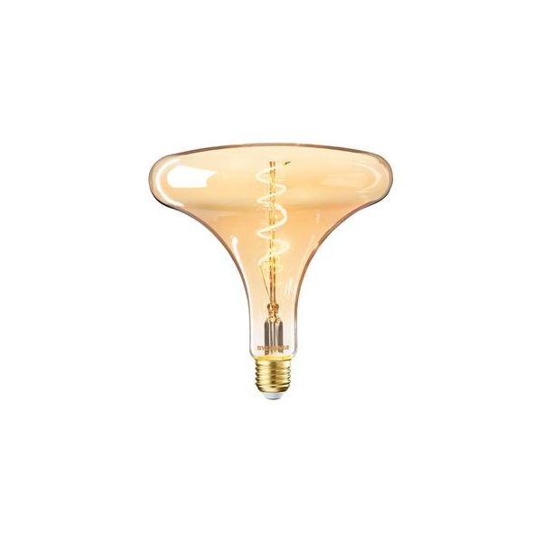 LED-Lampe | für stilvolle Ambiente-Beleuchtung | Verschiedene Formen | Schwarze & Goldene Oberfläche