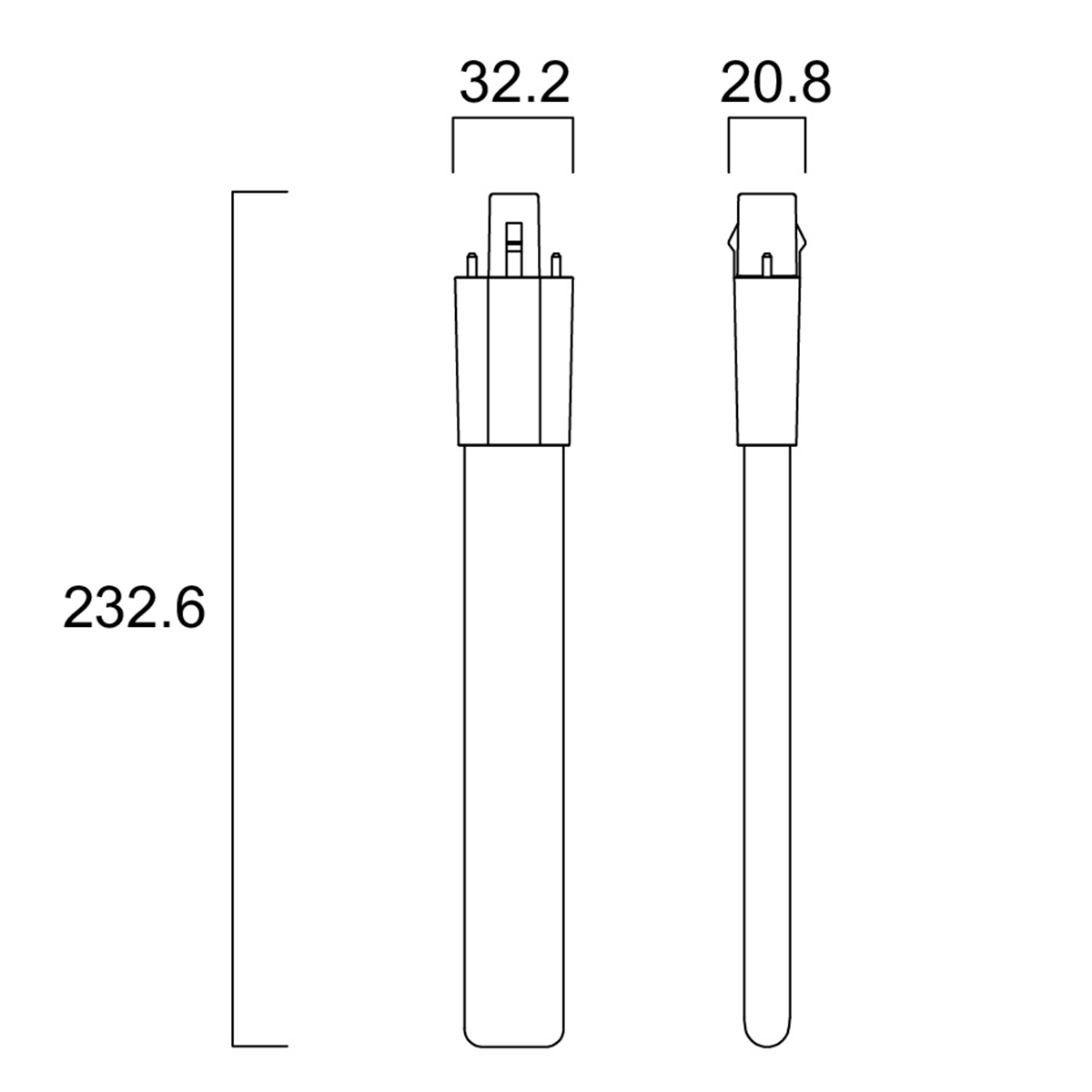 Lynx S LED Lampe | G23 Sockel | 4,5W | 500 Lumen | 4000K Neutralweiß