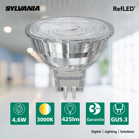 MR16 LED Lampe | 425 - 600 Lumen | Warmweiß | 40W - 50W Ersatz