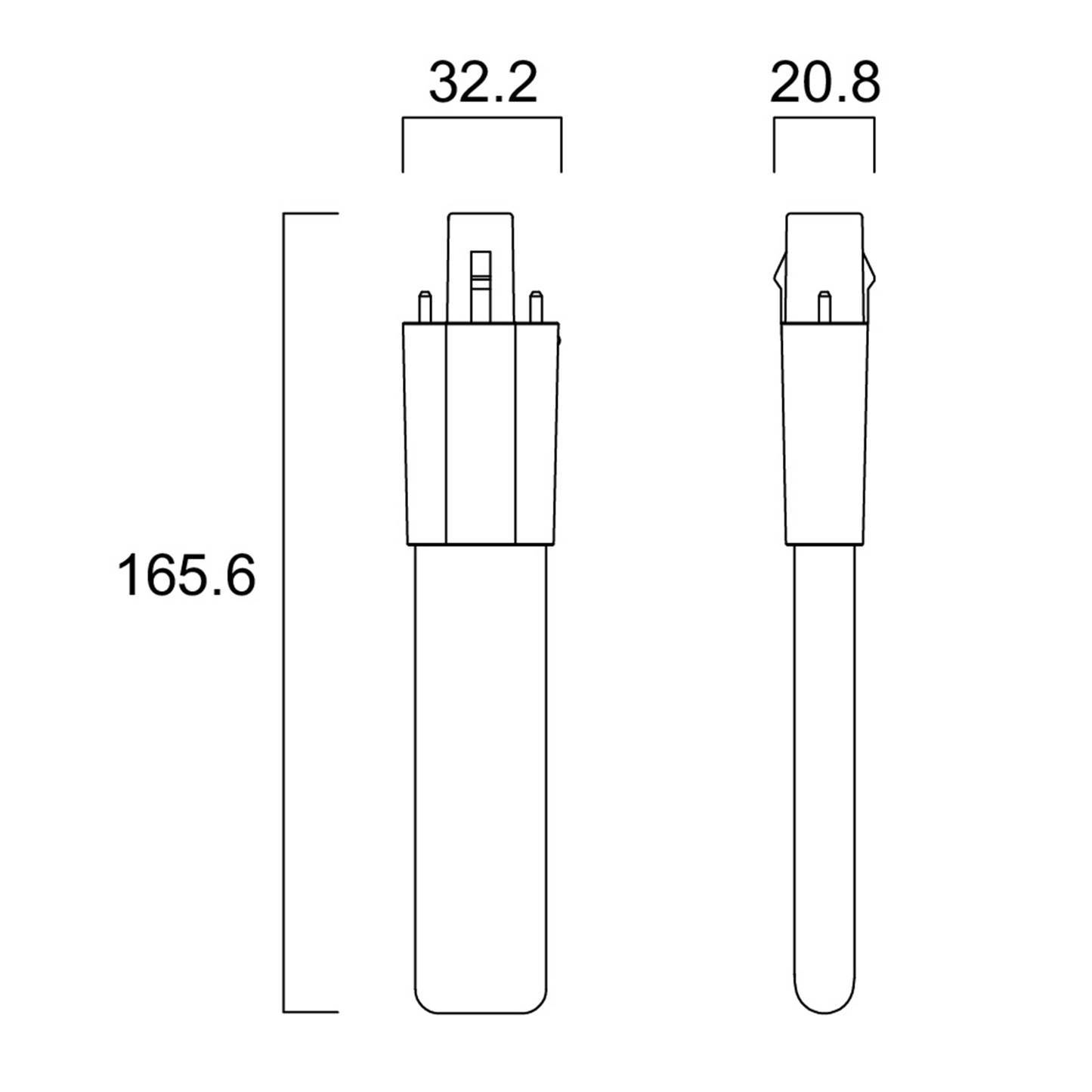 Lynx S LED Lampe | G23 Sockel | 4,5W | 500 Lumen | 4000K Neutralweiß