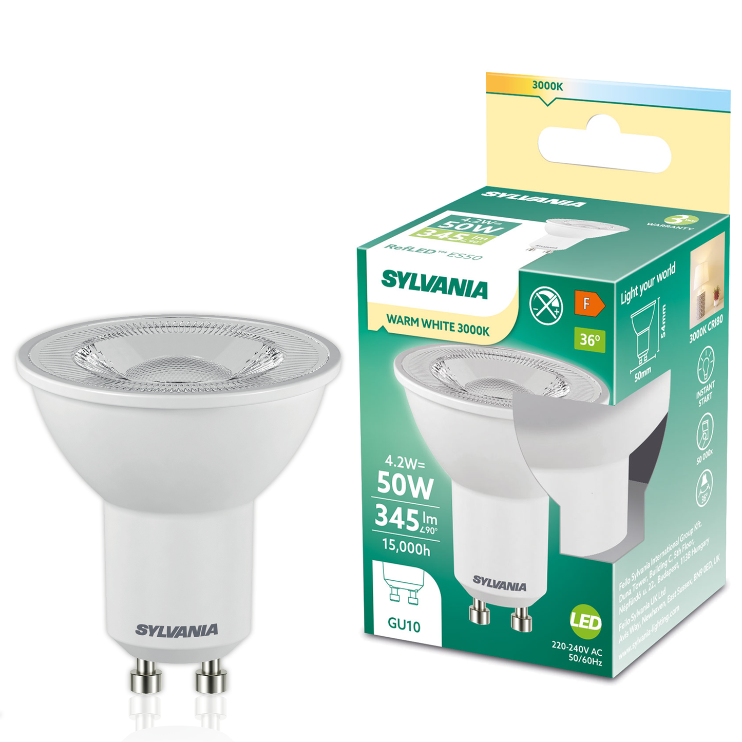 GU10 LED Lampe | In Warmweiß & Neutralweiß | 50W Ersatz