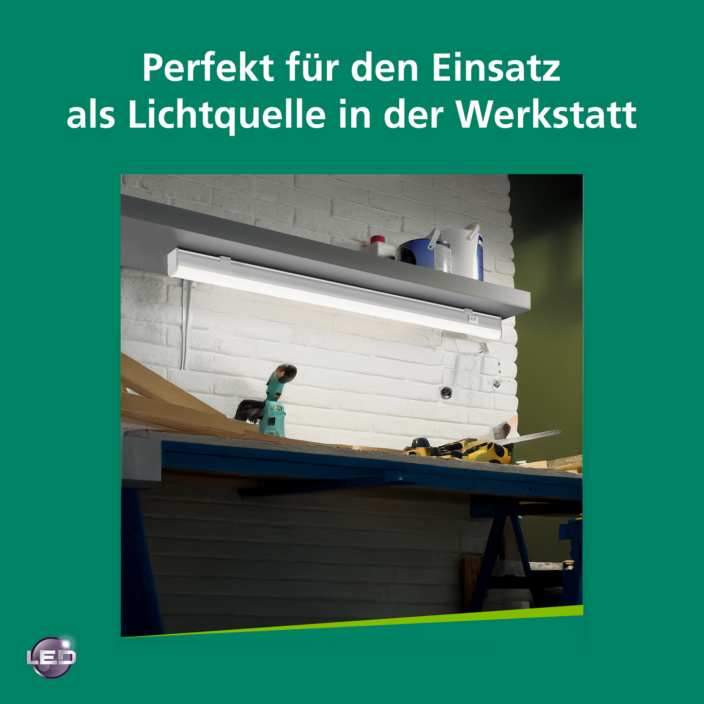 LED Unterbauleuchte | 30 - 90 cm | Warmweiß & Neutralweiß