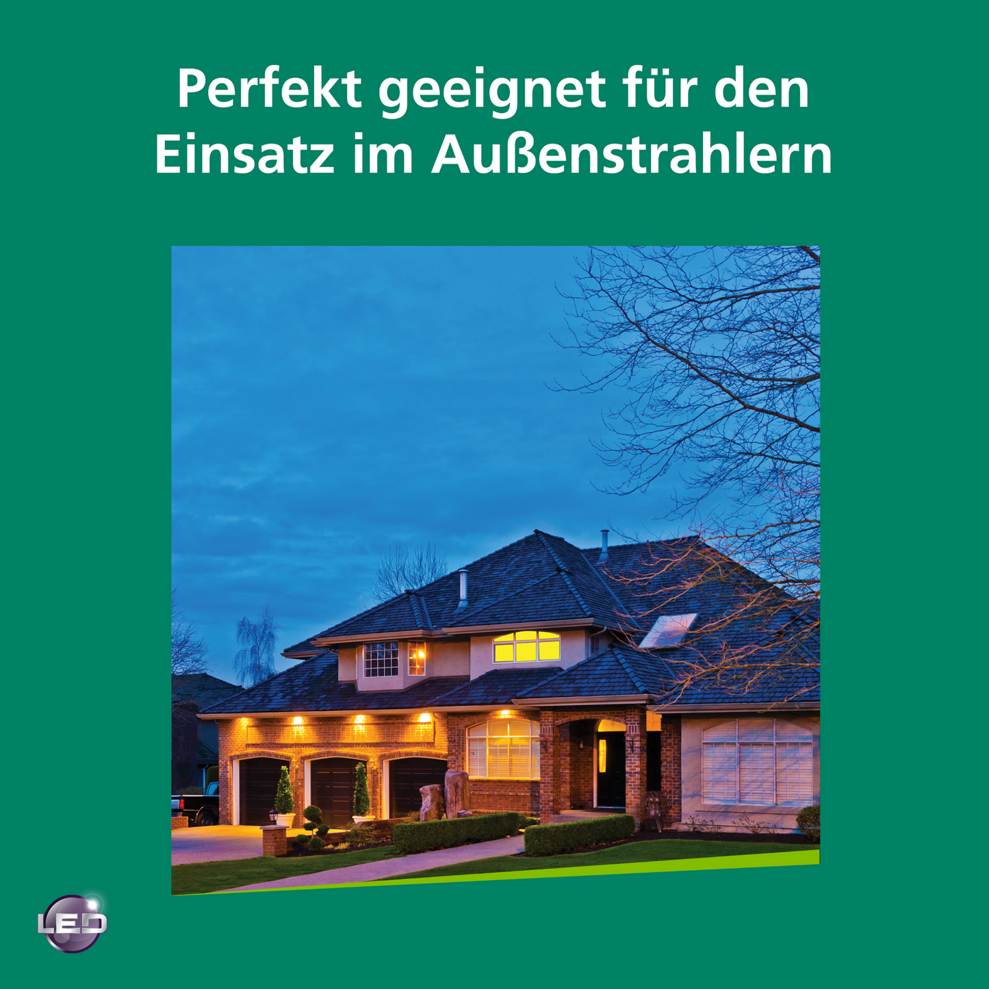 R7s LED Lampe | 78 - 118 mm | 50-100W Ersatz | Warmweiß