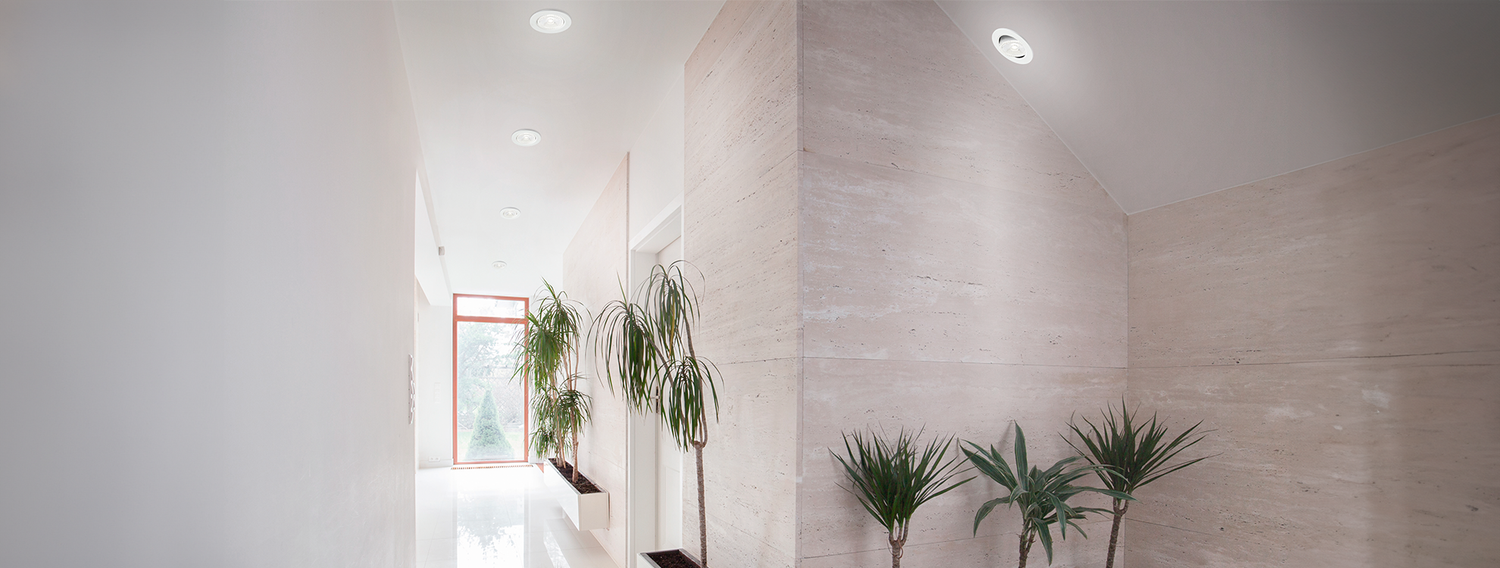 LED Einbaustrahler im Haus