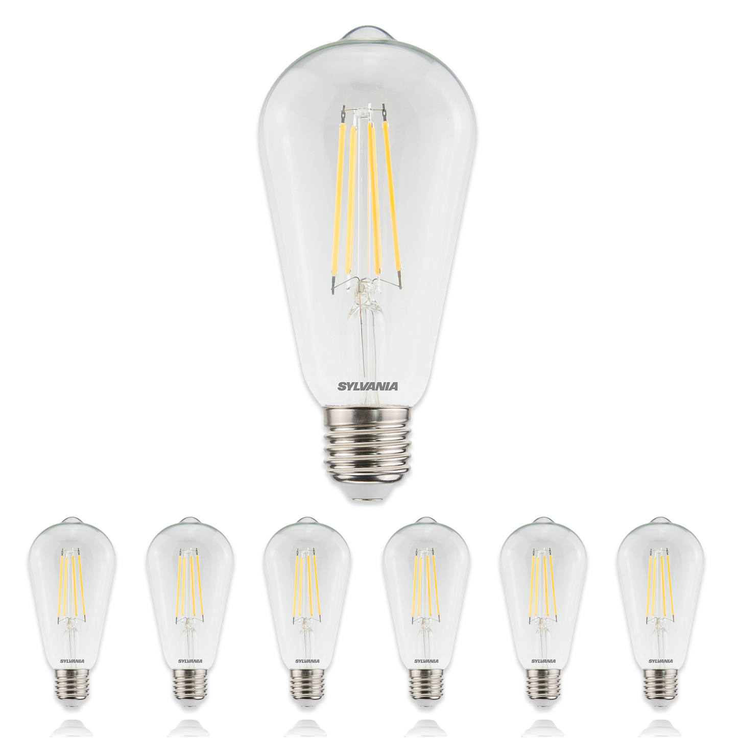 LED Lampe E27 | Warmweiß | Edison Form | 60W Ersatz