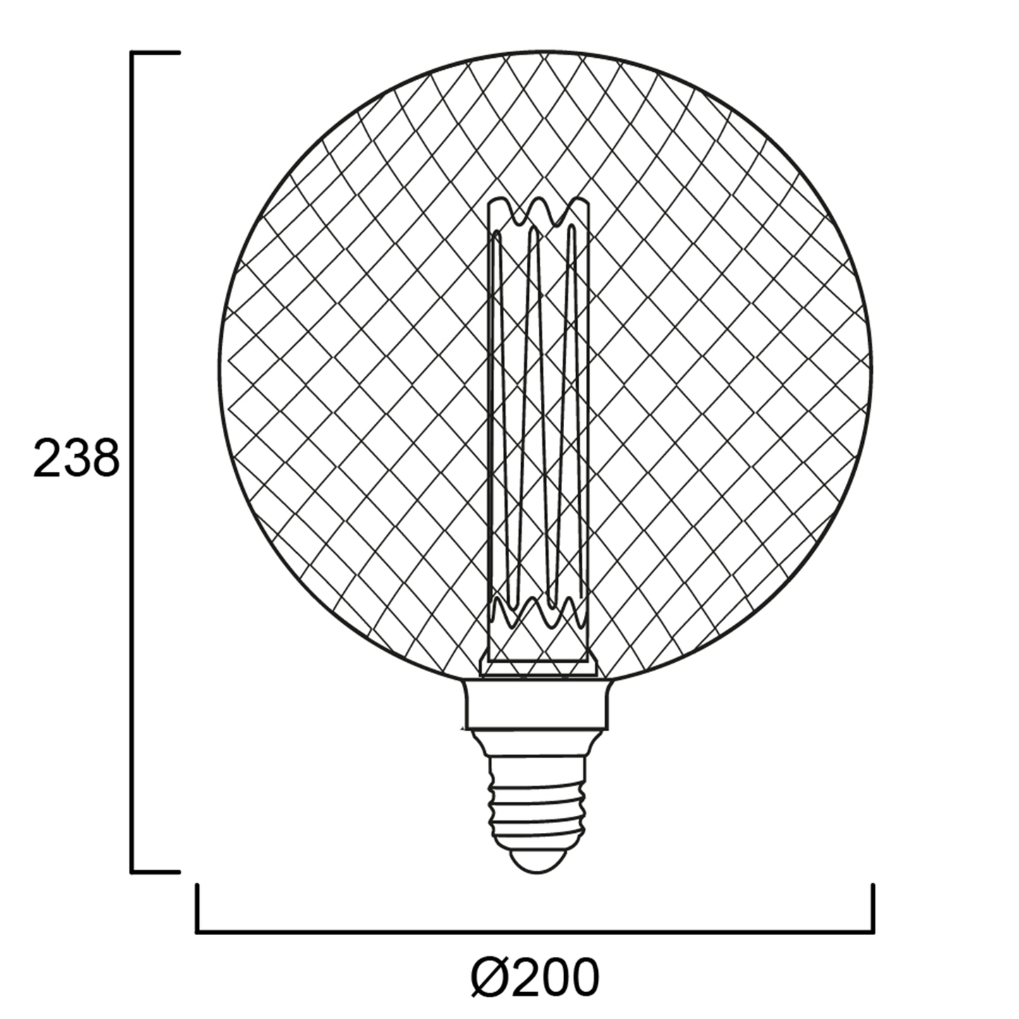 Retro LED Lampe | Dekoratives Design | verschiedene Formen