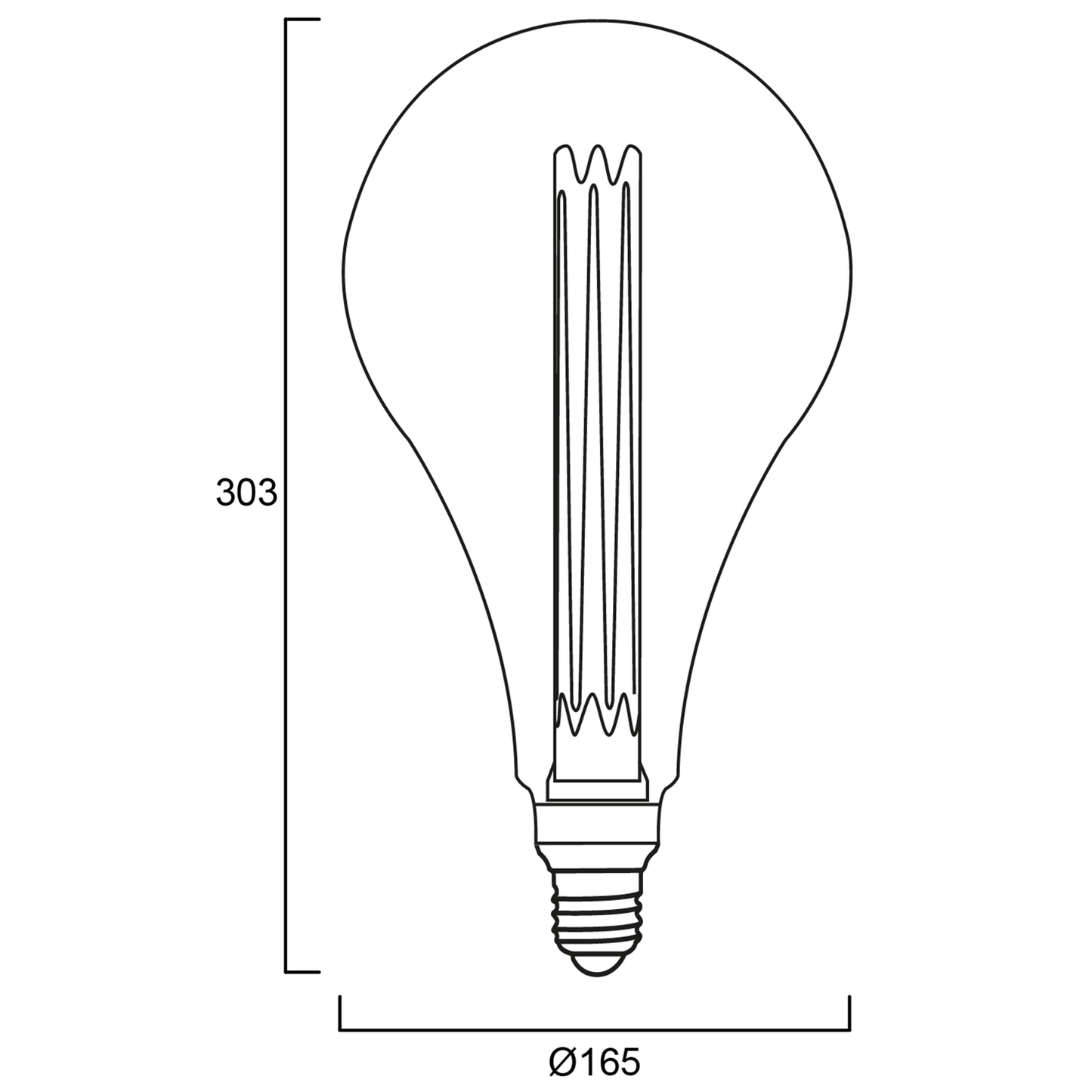 Retro LED Lampe | Dekoratives Design | verschiedene Formen