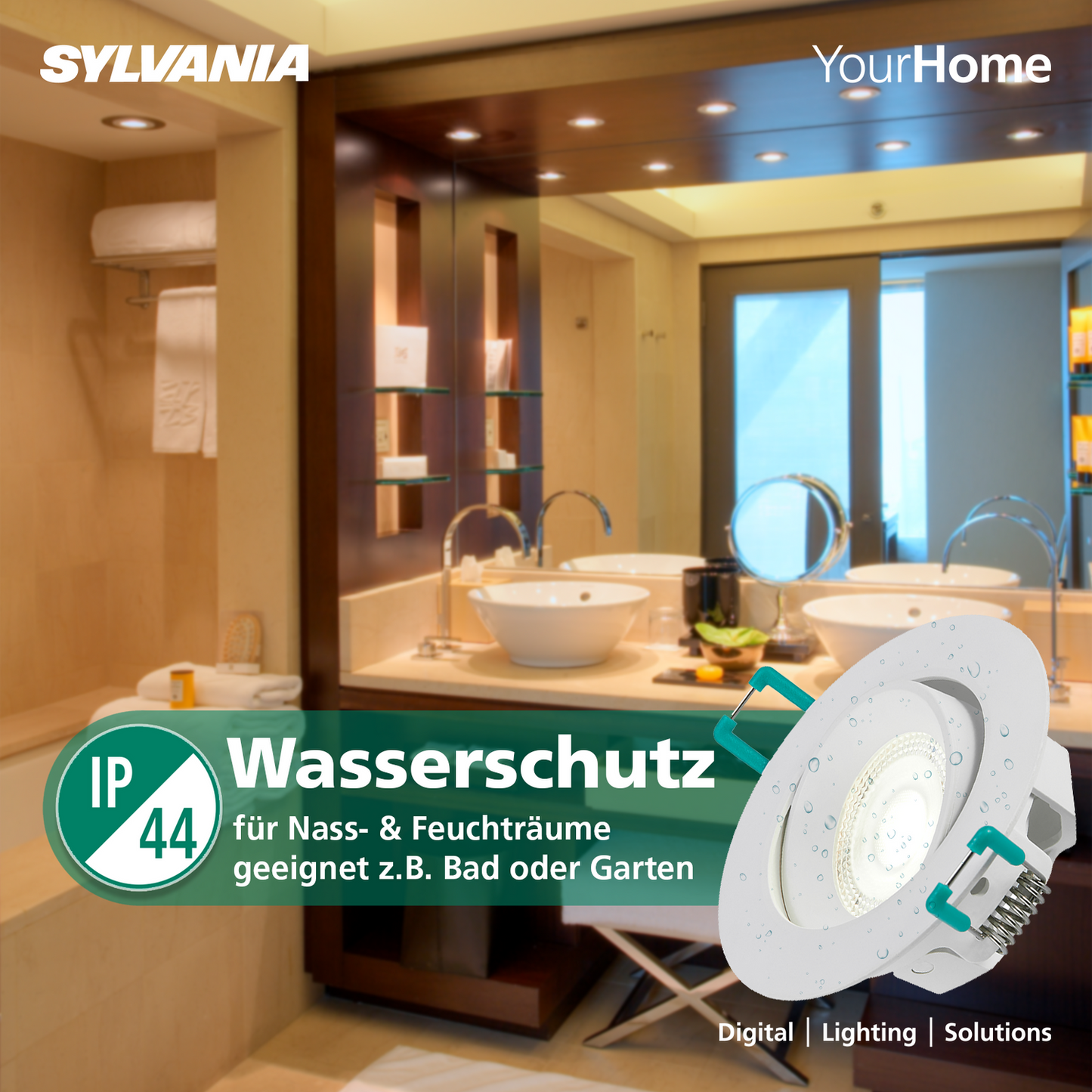 LED Einbaustrahler 230V | 10er Pack | Neutralweiß | Ø 68 mm | Schwenkbar