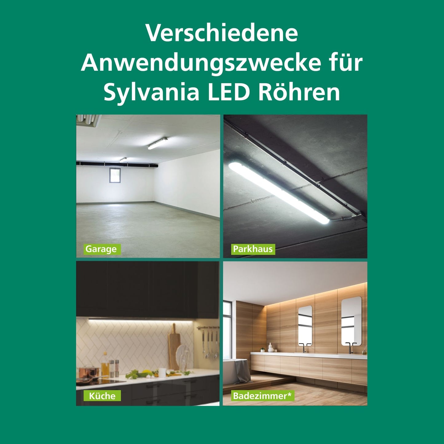 LED Röhre T8 | 438 mm | Ersatz für 15W | für KVG & AC | verfügbar in Warmweiß, Neutralweiß & Tageslichtweiß