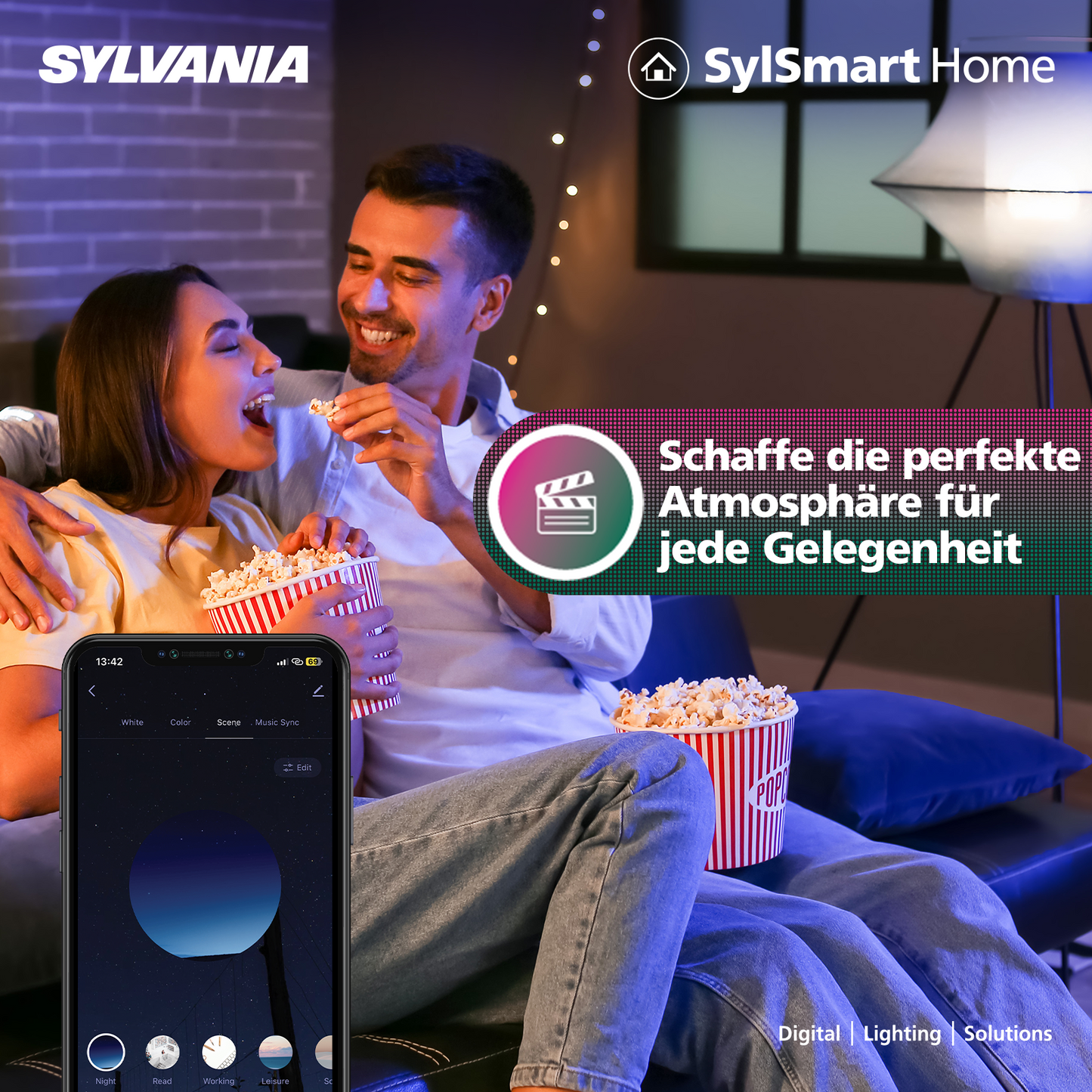 Smart LED Lampe GU10 | Warmweiß - Tageslichtweiß | dimmbar