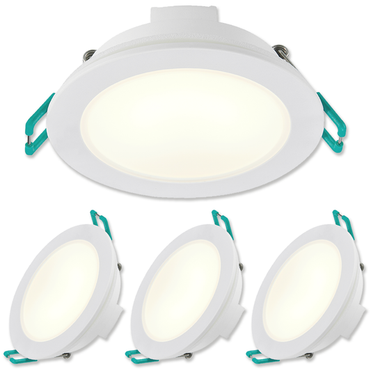 LED Einbaustrahler 230V | 3er & 10er Pack | Warmweiß | Ø 68 mm | IP65